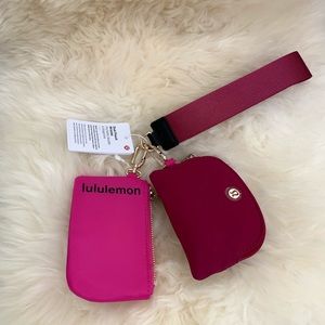 Lululemon Dual Pouch Wristlet/NWT